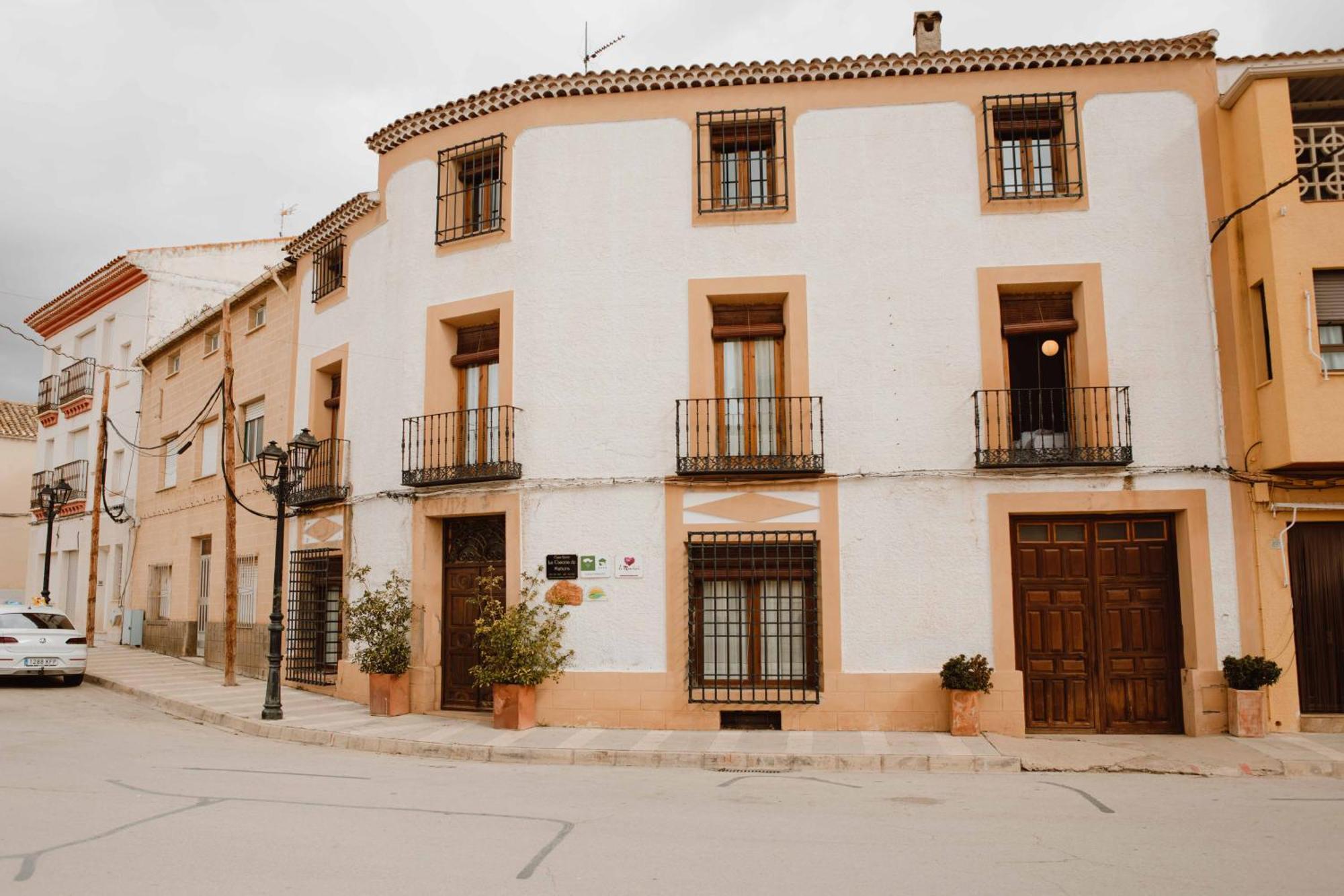 Gasthaus La Casona De Mahora Exterior foto